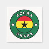 Accra Ghana Servet (Voorkant)