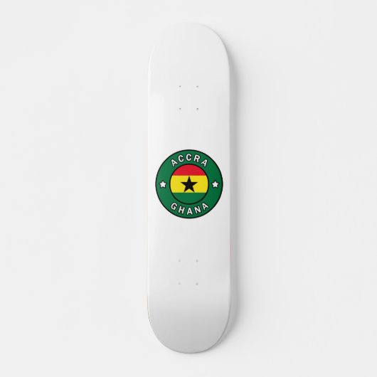 Accra Ghana Skateboard (Voorkant)