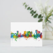 Accra Ghana Skyline Briefkaart (Staand voorkant)