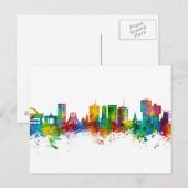 Accra Ghana Skyline Briefkaart (Voorkant / Achterkant)