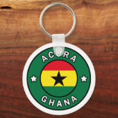 Accra Ghana Sleutelhanger (Voorkant)