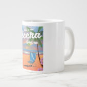 Accra Ghana strand reisposter Grote Koffiekop (Voorkant rechts)