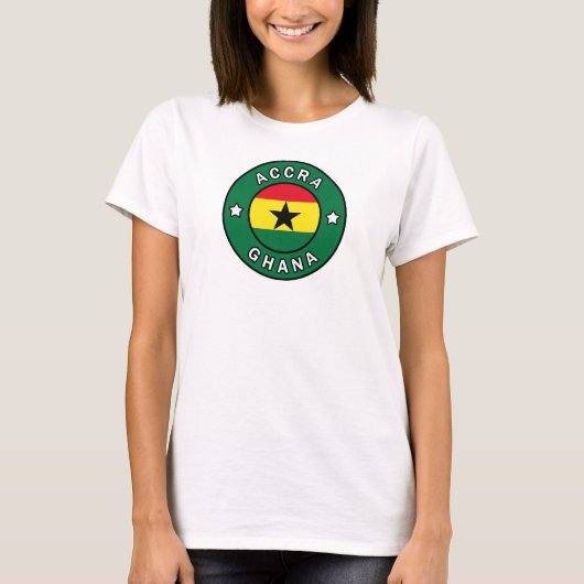 Accra Ghana T-shirt (Voorkant)