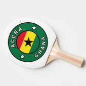 Accra Ghana Tafeltennisbatje (Zijkant)