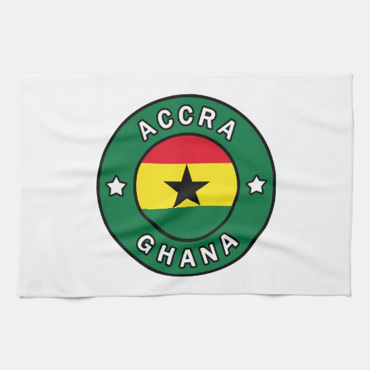 Accra Ghana Theedoek (Horizontaal)