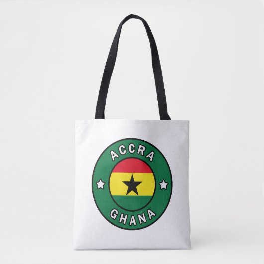 Accra Ghana Tote Bag (Voorkant)