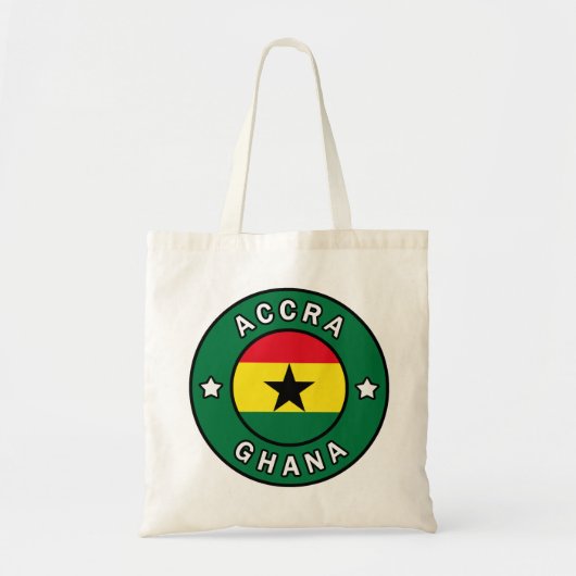 Accra Ghana Tote Bag (Voorkant)