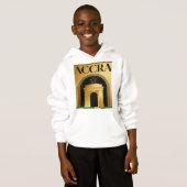 Accra Gold — Ghana Hoofdstad Kunst Modern (Voorkant volledig)
