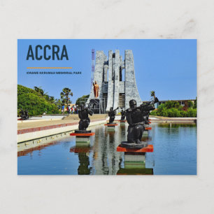 Accra Kwame Nkrumah Memorial Park Briefkaart