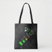 Accuduur - Retro Color Mix Edition Tote Bag (Voorkant)