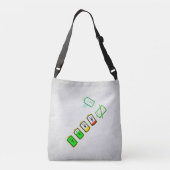 Accuduur - Retro Cool Mix Edition Crossbody Tas (Achterkant)