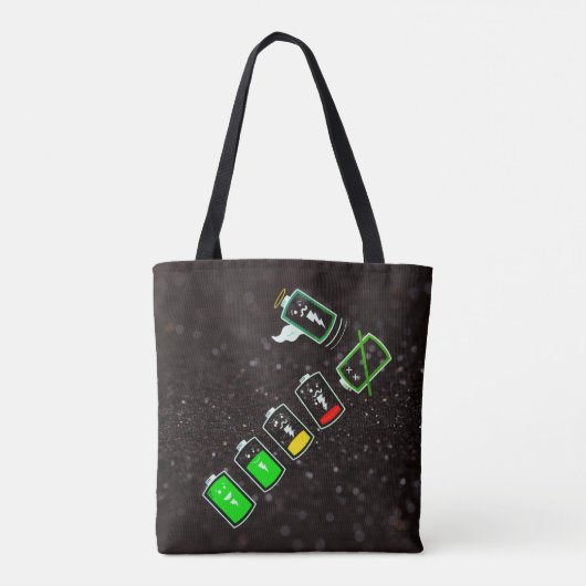 Accuduur - Retro Mix Edition Tote Bag (Achterkant)