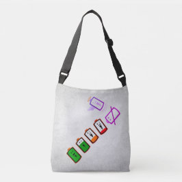 Accuduur - Retro Pink Mix Edition Crossbody Tas