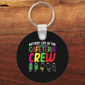 Accuduur van de cafetariaploeg - Funny School Sleutelhanger (Voorkant)