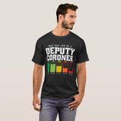 Accuduur van een adjunct-lijkschouwer t-shirt (Voorkant volledig)