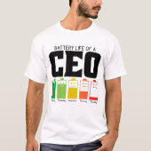 Accuduur van een CEO T-shirt (Voorkant)