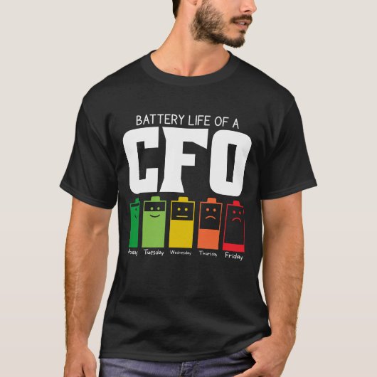 Accuduur van een CFO T-shirt (Voorkant)