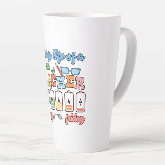 Accuduur van een docent - Een week in de Review Latte Mok (Rechterhoek)