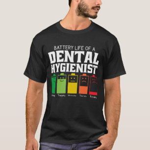 Accuduur van een tandheelkundige apotheker t-shirt