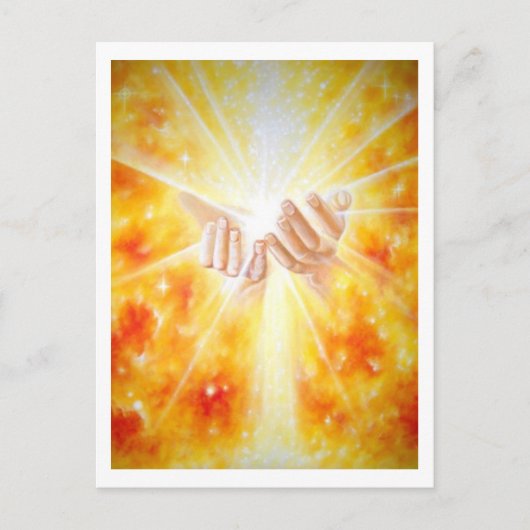 Accueillir la Lumière Briefkaart (Voorkant)