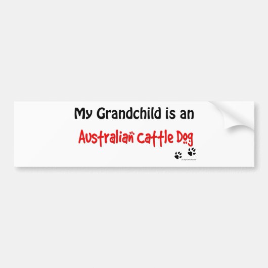 ACD Grandchild Bumpersticker (Voorkant)