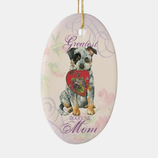 ACD Heart Mam Keramisch Ornament (Rechts)