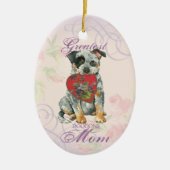 ACD Heart Mam Keramisch Ornament (Voorkant)
