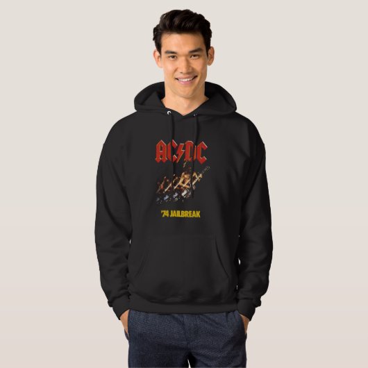 ACDC - '74 Jailbreak Hoodie (Voorkant volledig)