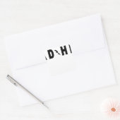 ACDC ADHD Highway naar Hey Kijk een Eekhoorn! t-sh Vierkante Sticker (Envelop)