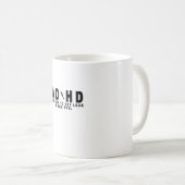 ACDC ADHD Highway to Hey Kijk een eekhoorn! t-shir Koffiemok (Voorkant rechts)