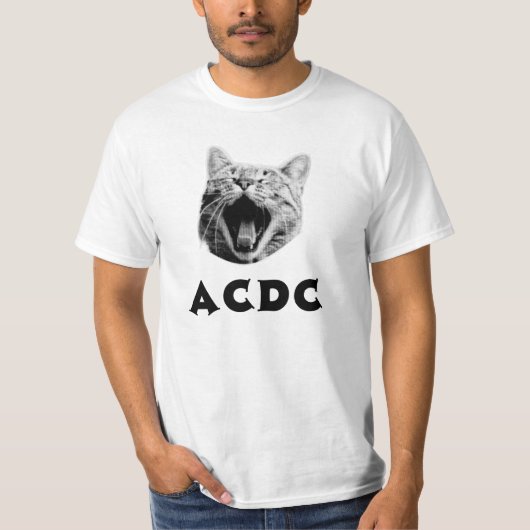 ACDC DEATH METAL BAND FANS LOVERS T-SHIRT (Voorkant)