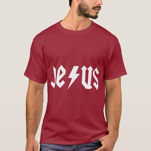 ACDC Jesus T-shirt (Voorkant)