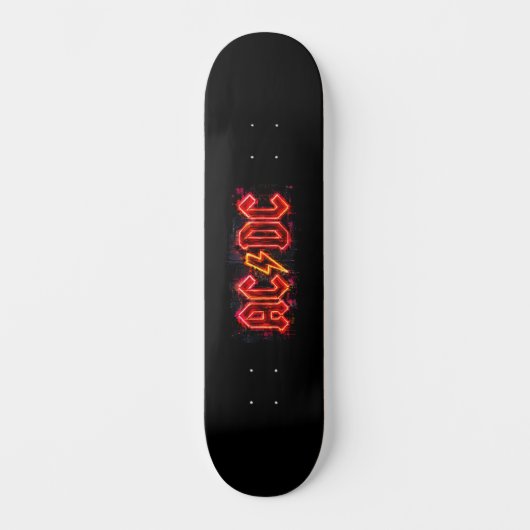 ACDC Logo Kunst Persoonlijk Skateboard (Voorkant)