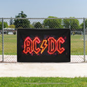 ACDC Logo Kunst Spandoek (Insitu)
