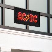 ACDC Logo Kunst Spandoek (Buitenkant Gebouw)