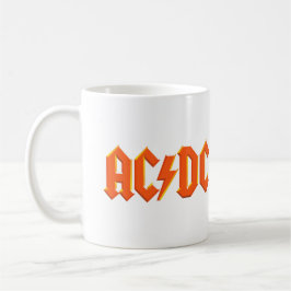 ACDC-muziekband Koffiemok