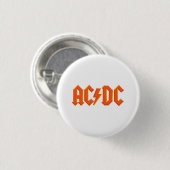 ACDC-muziekband Ronde Button 3,2 Cm (Voorkant /achterkant)