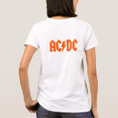 ACDC-muziekband T-shirt (Achterkant)
