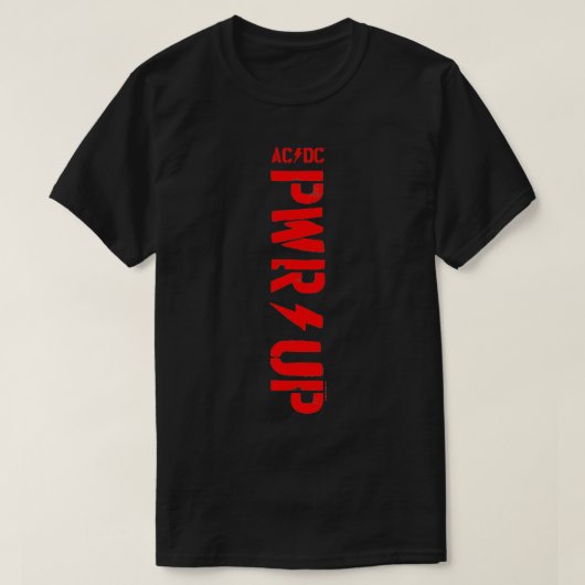 ACDC PWR UP T-SHIRT (Design voorkant)