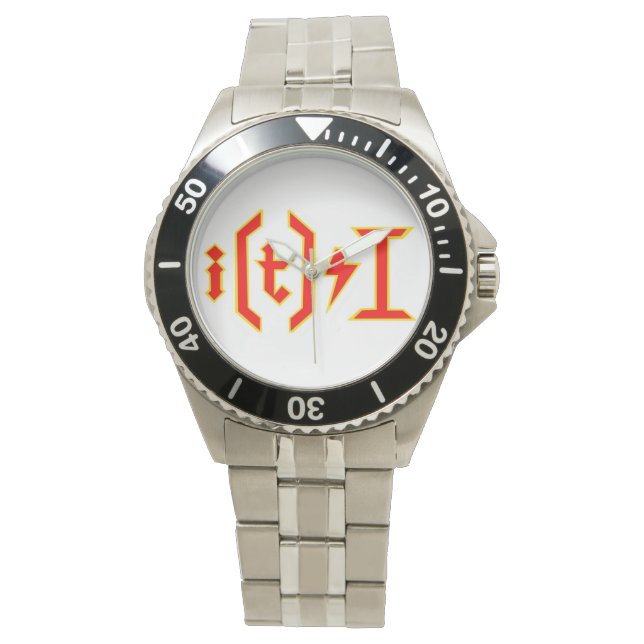 ACDC (voor ingenieurs) Horloge (Voorkant)