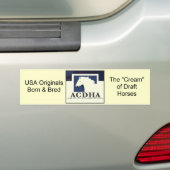 ACDHA-logo-bumpersticker Bumpersticker (Op auto)