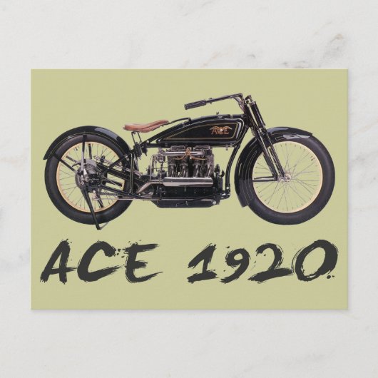 Ace 1920 briefkaart (Voorkant)