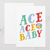Ace Ace Baby Bedankkaart (Voorkant / Achterkant)