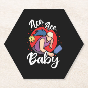 Ace Ace Baby - Pickleball Kleding Kartonnen Onderzetters