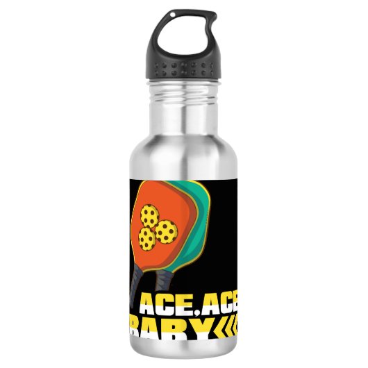 Ace Ace Baby - Pickleball Kleding Waterfles (Voorkant)