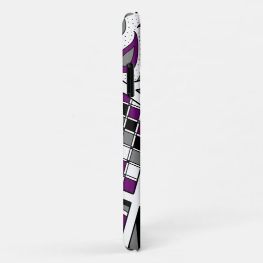 Ace Asexual Pride Zen Doodle Case-Mate iPhone Case (Achterkant/rechts)