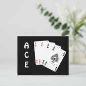 ACE Attitude + Commitment = Excellentie Briefkaart (Staand voorkant)