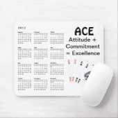 ACE Attitude + Commitment = Excellentie Muismat (Met muis)