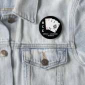 ACE Attitude + Commitment = Excellentie Ronde Button 5,7 Cm (In situ)