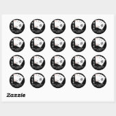 ACE Attitude + Commitment = Excellentie Ronde Sticker (Vel)